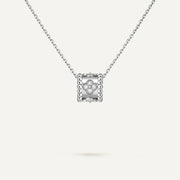 Pearlux Clover Diamond Pendant