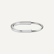 Lock Bangle Silver
