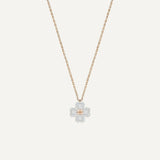Latisha White Flower Pendant