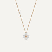 Latisha White Flower Pendant