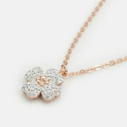 Latisha White Flower Pendant