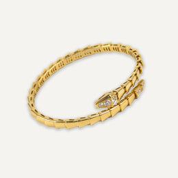 Serpenti Viper Pave Diamond Bracelet