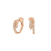 Serpenti Viper Full Pave Diamond Earrings