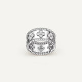 Pearlux Clover Diamond Ring