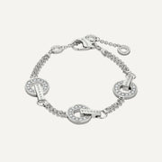 Halo Openwork Diamond Bracelet