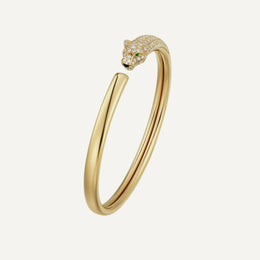 Panthere Small Half Paved Bracelet