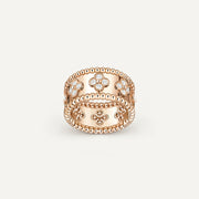 Pearlux Clover Diamond Ring