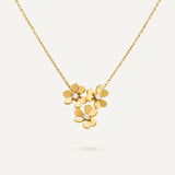 Frivole 3 Flowers Diamond Pendant