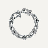 Hardwear Large Link Paved Diamond Bracelet