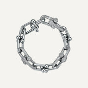 Hardwear Large Link Paved Diamond Bracelet