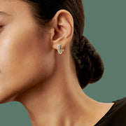 Sixteen Stone Diamond Earrings