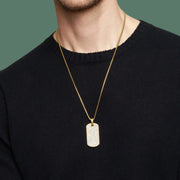 Chevron Tag Diamond Pendant