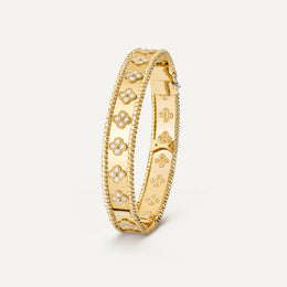 Pearlux Clover Diamond Bangle