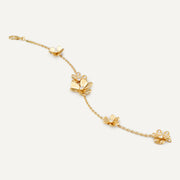 Frivole 5 Flowers Diamond Bracelet
