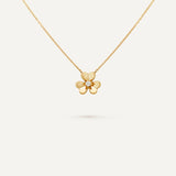 Frivole 1 Flower Diamond Pendant
