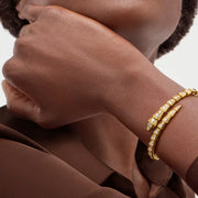 Serpenti Viper Full Pave Diamonds Bracelet