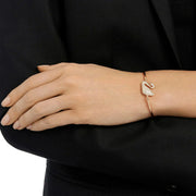 Swan Cuff Bracelet
