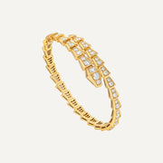 Serpenti Viper Full Pave Diamonds Bracelet