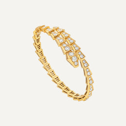 Serpenti Viper Full Pave Diamonds Bracelet