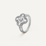 Clover Diamond Ring