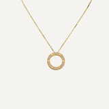 Love Diamond Paved Pendant