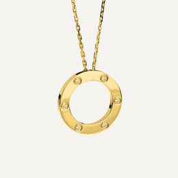 Love 6 Diamond Pendant