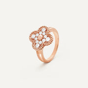 Clover Diamond Ring