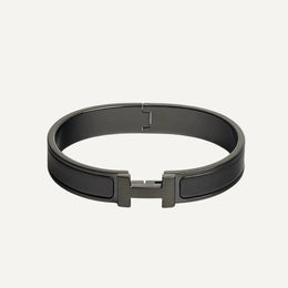 Clic H Bracelet Black