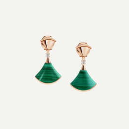 Divas Dream Malachite Earrings