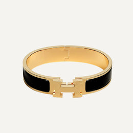 Click H Bracelet Black