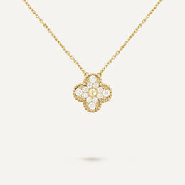 Clover Diamond Pendant
