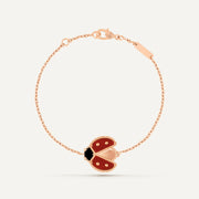 Lady Bug Open Wings Bracelet