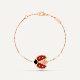 Lady Bug Open Wings Bracelet