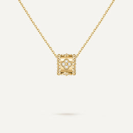 Pearlux Clover Diamond Pendant