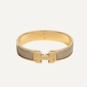 Clic H Bracelet Brown