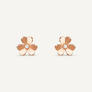 Frivole 1 Flower Diamond Earrings